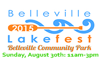 Belleville Lakefest 2015 Community Park Sunday August 30th 11am to 3pm