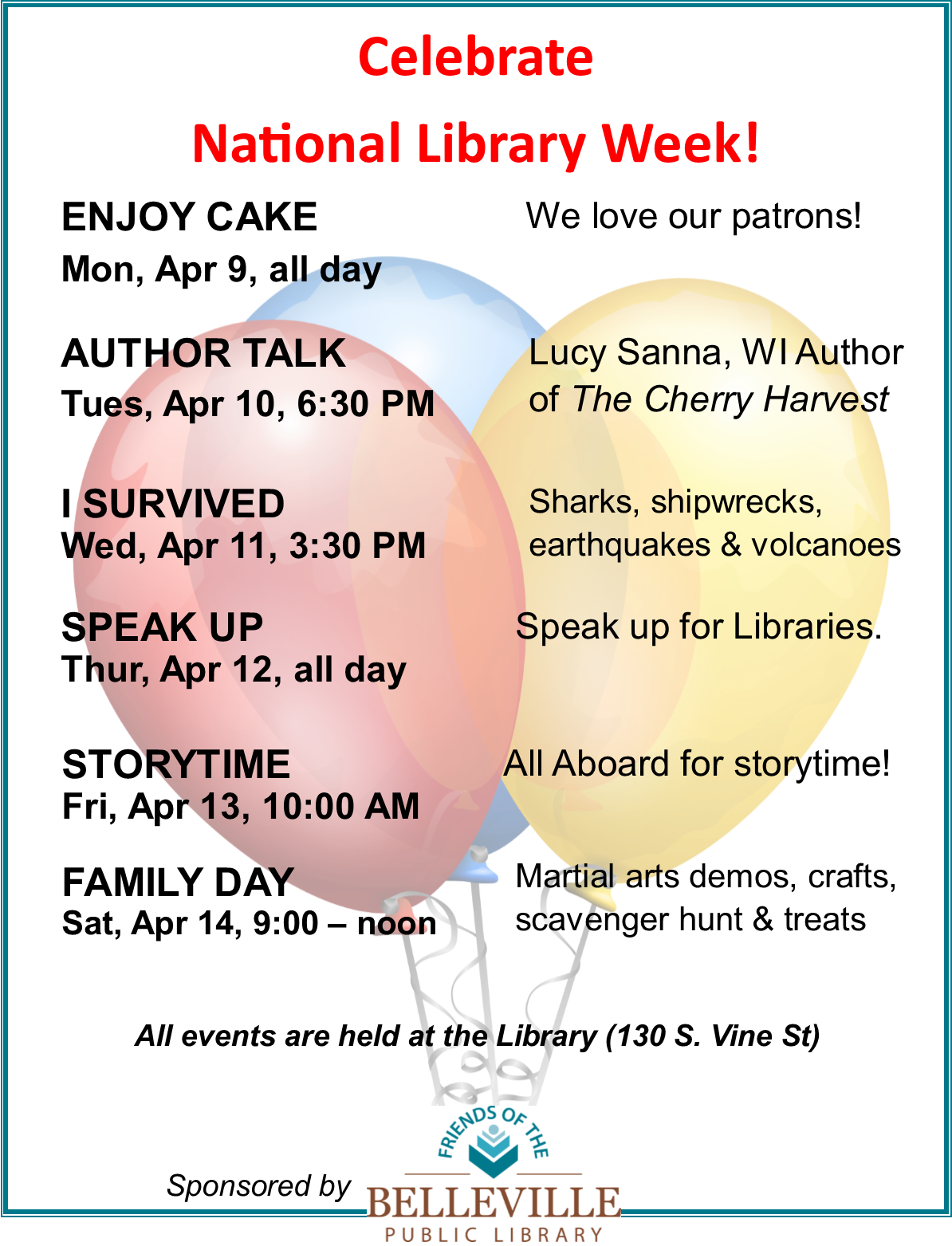 Celebrate National Library Week!