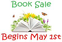 Book sale begins May 1st