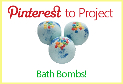 Pinterest to Project: Bath bombs