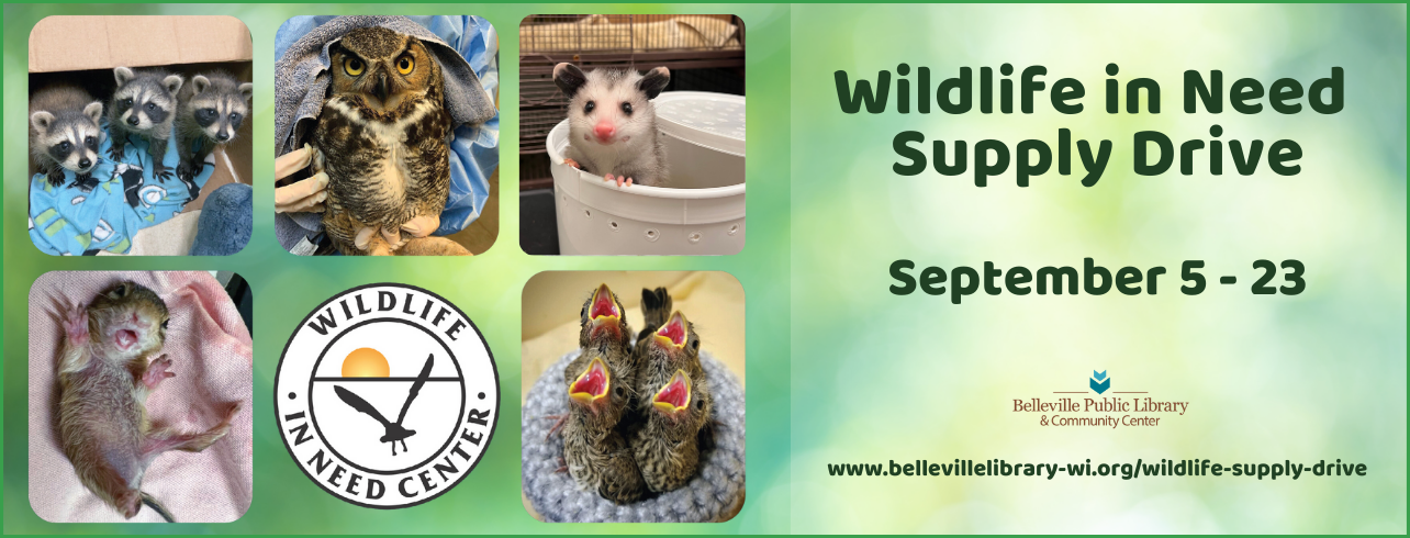 Wildlife in Need Supply Drive