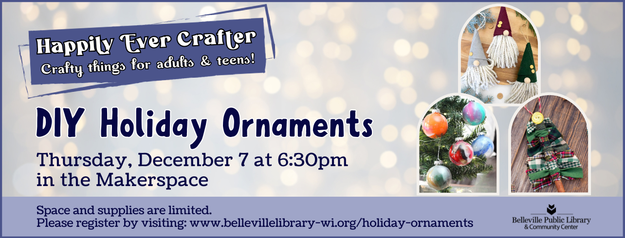 DIY Holiday Ornaments
