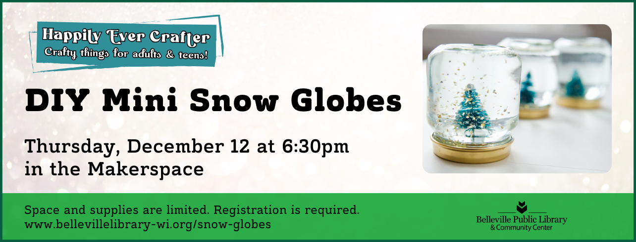 Happily Ever Crafter - DIY Mini Snow Globes