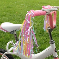 Make your own Bike Tassels kid craft