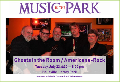 Ghosts in the Room MITP July 23, 2019 at 6:30 pm, Library Park