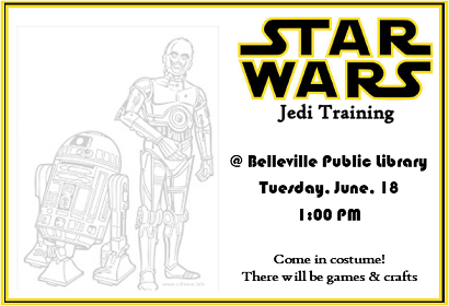 Star Wars Jedi Training, June 18, 2019, 1:00 pm