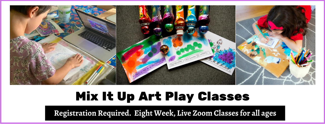 Mix It Up Art Play.  Registration required.  Eight Week Class. Free