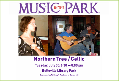 Northern Tree MITP July 30, 2019 at 6:30 pm, Library Park