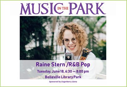 Raine Stern MITP June 18, 2019 at 6:30 pm, Library Park