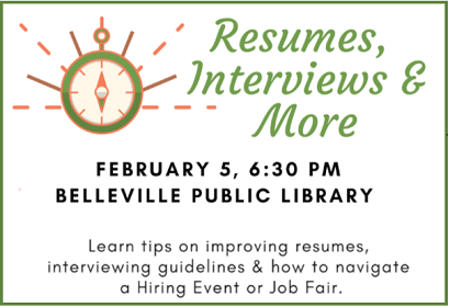 resumes interviews more belleville public library resumes to interviews