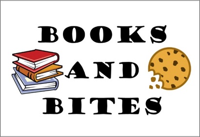 Books and Bites Wednesday, November 7th. 3:30-4pm