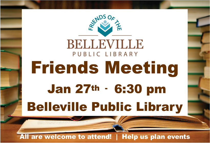 Friends Meeting, January 27, 2020 at 6:30 pm