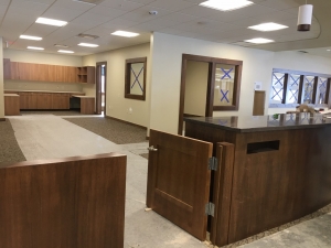 Circulation Desk and Book Return